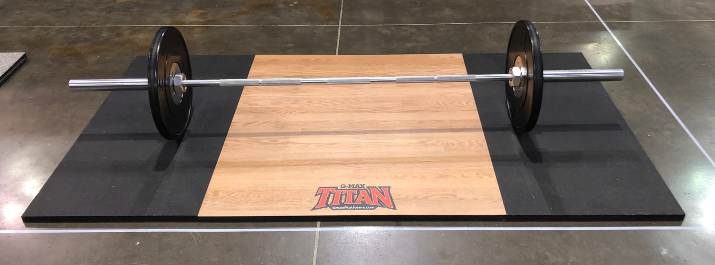 G-Max Titan Platform installed on concrete floor
