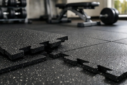 Interlocking Rubber Gym Floor Tiles That Perform