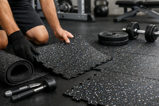 How to Install Rubber Flooring for a Weight Room